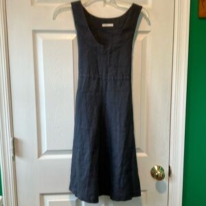 CO &CO black apron dress cotton XXS